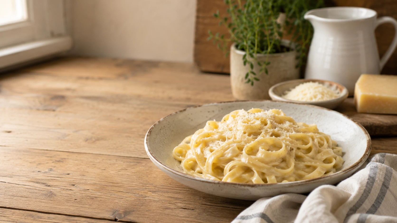 Fettuccine Alfredo