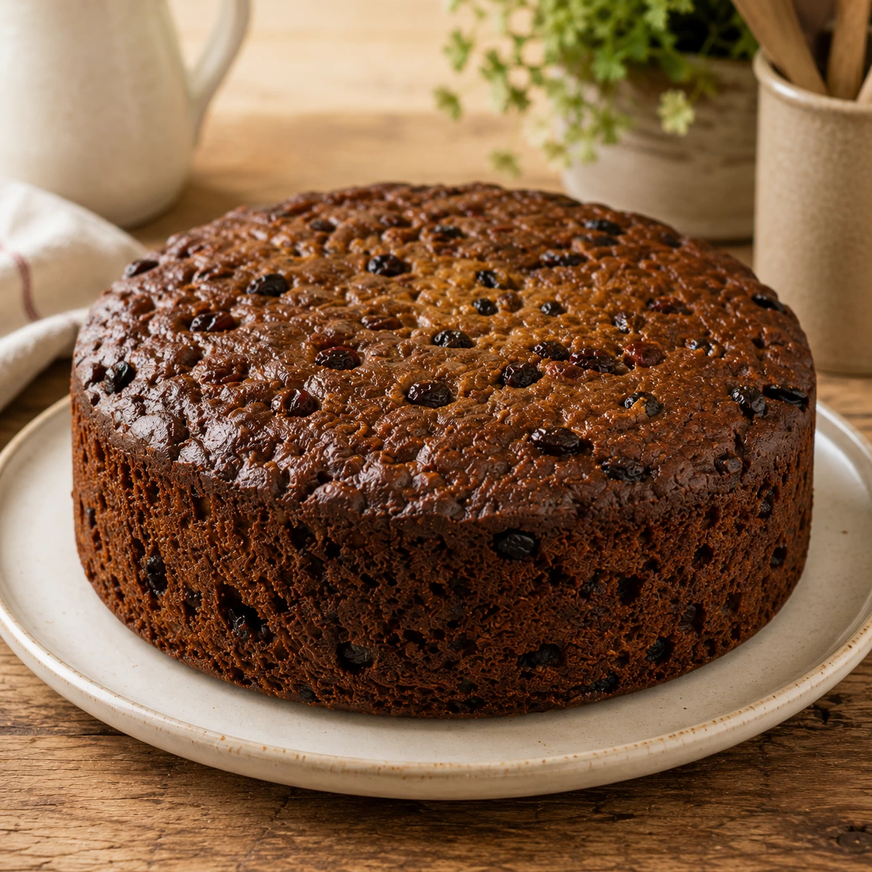 Mrs Robins' Wholewheat Fruit Cake