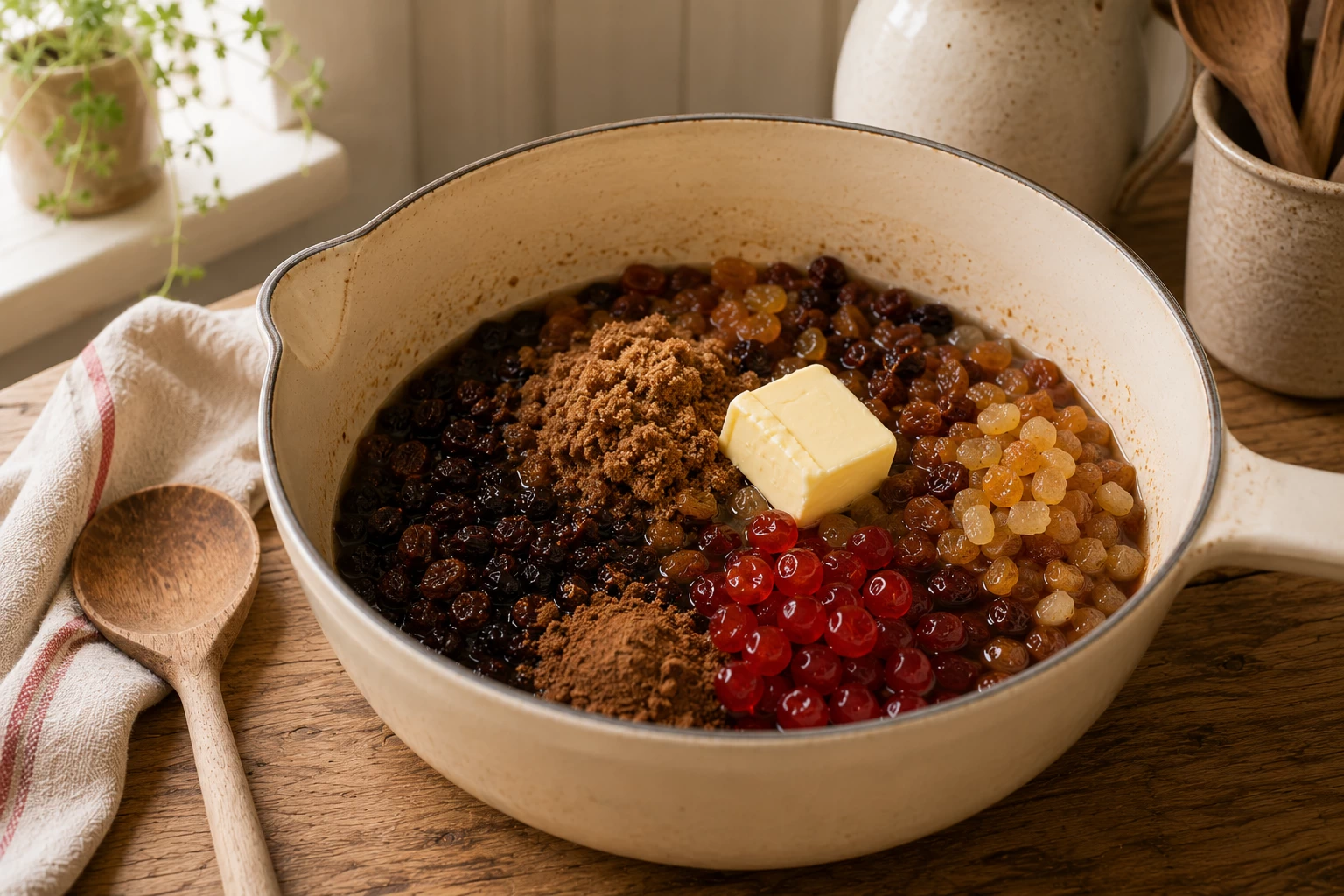 Mrs Robins' Wholewheat Fruit Cake
